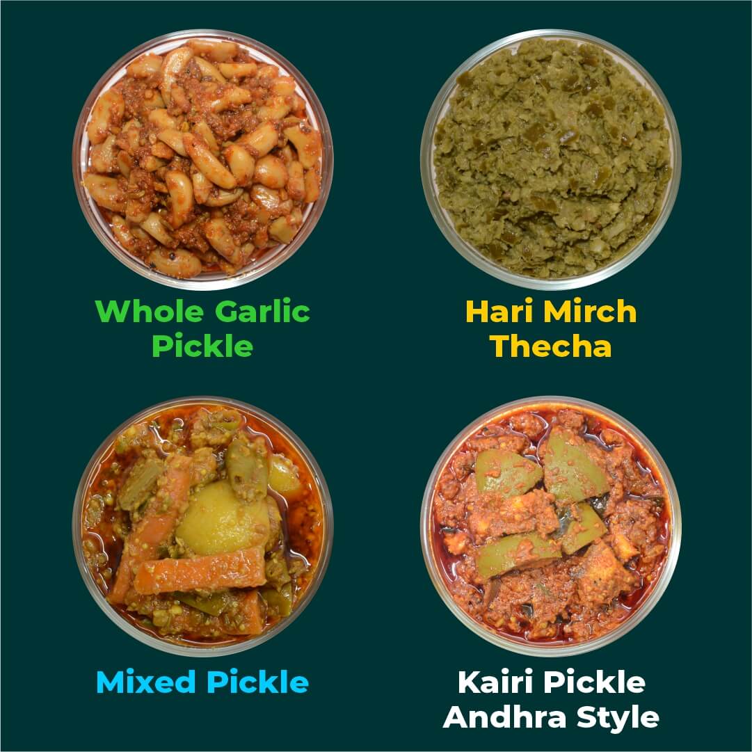 Pickles of India Combo- Pack of 4