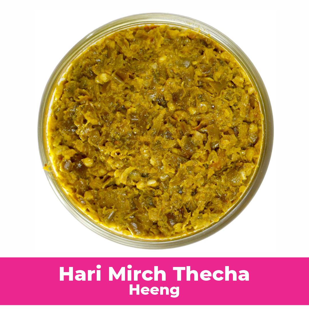 Hari Mirch Thecha (Heeng)