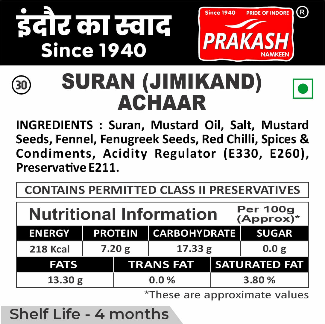 Suran Jimikand Achaar