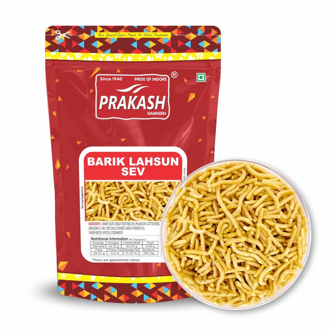 Barik Lahsun Sev - 250 Grams