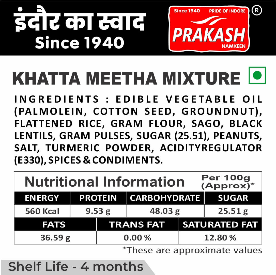 Khatta Meetha Mixture - 250 Grams