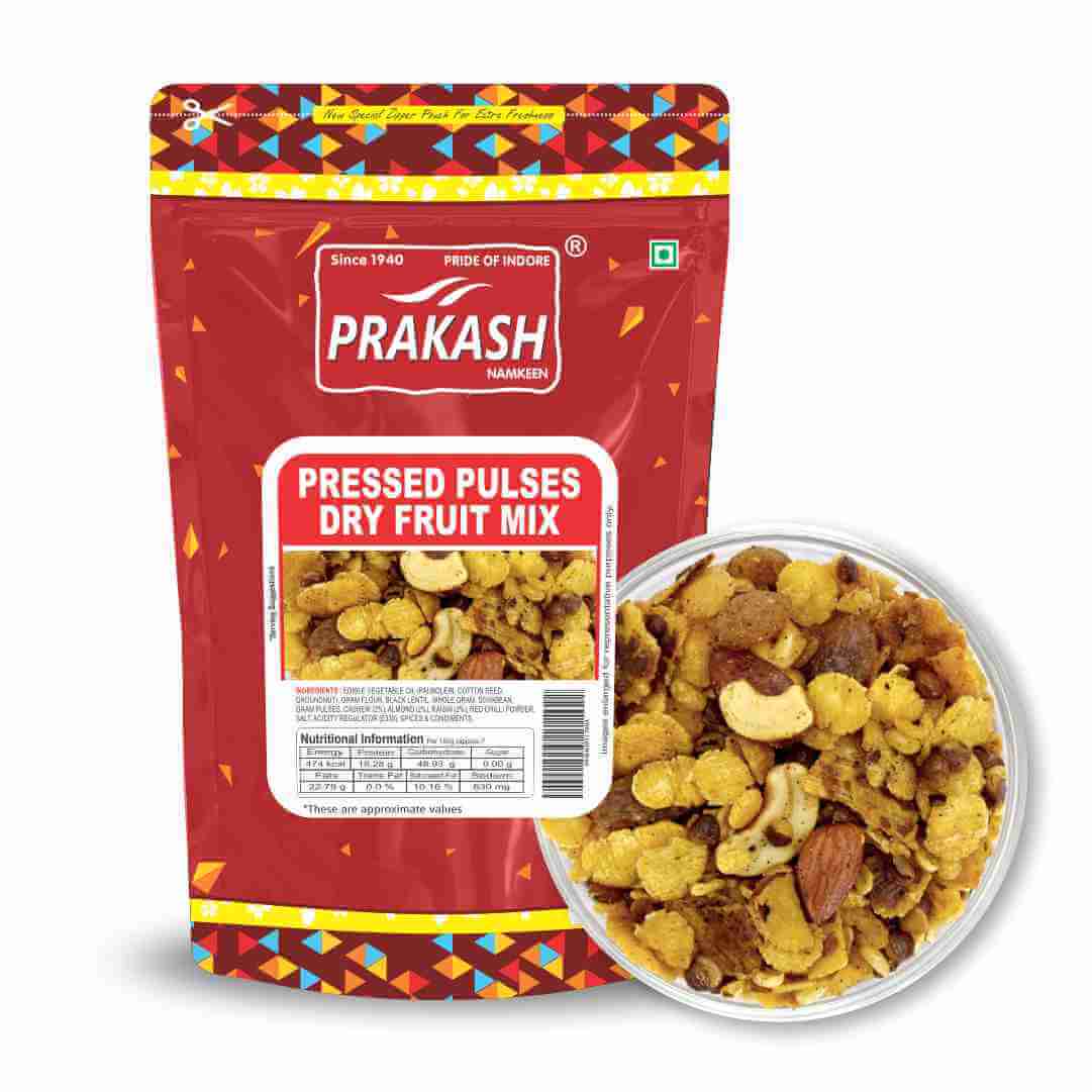 Pressed Pulses Dry Fruit Mix - 250 Grams